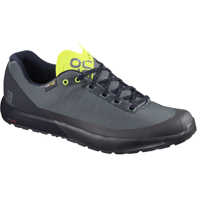 SALOMON UK ACRO - Womens Running Shoes Grey/Black,GDBQ57184